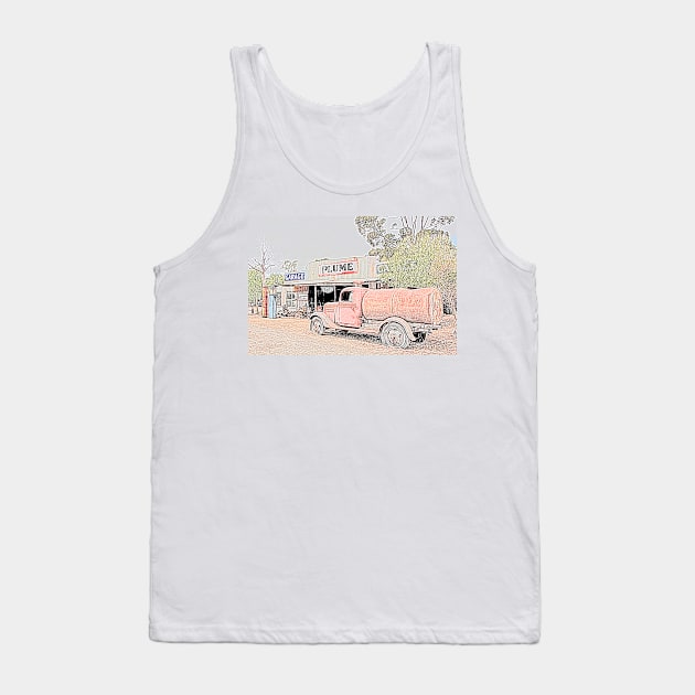 Heritage Garage and Tanker Tank Top by jwwallace